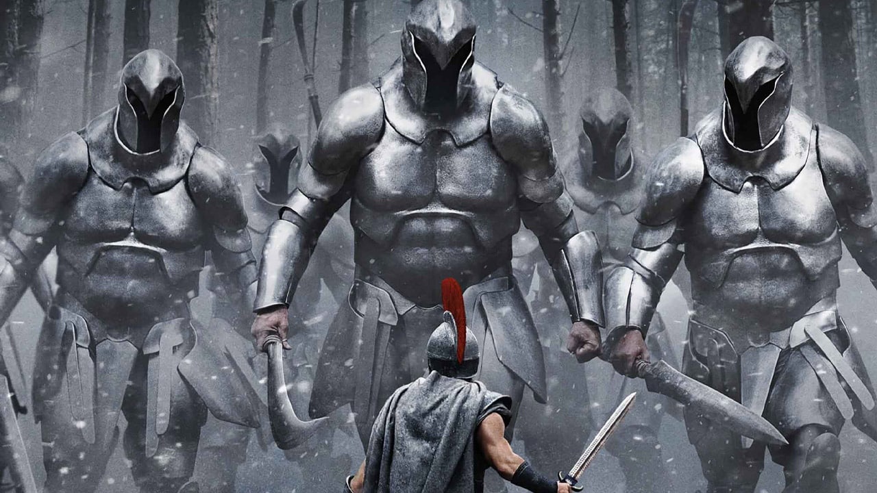 Facing off against the Laestrygonians in The Odyssey.